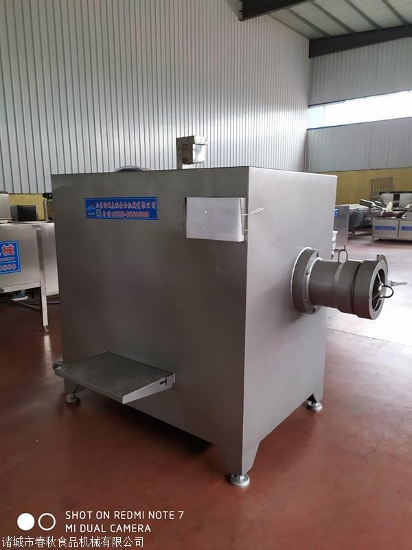 多大型號(hào)的凍肉絞肉機(jī)可以絞碎50斤的凍肉板 大型凍肉絞肉機(jī)絞凍板不破碎