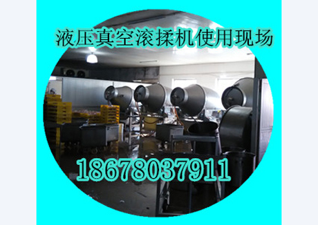 液壓滾揉機(jī)使用現(xiàn)場(chǎng)